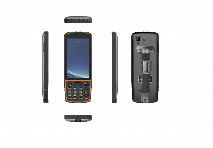 IP67 Android PDA com o écran sensível de 5 polegadas/processador central MSM8940/WiFi 4G/8000mAh bateria longa/QC3.0 para o trabalho exterior 0